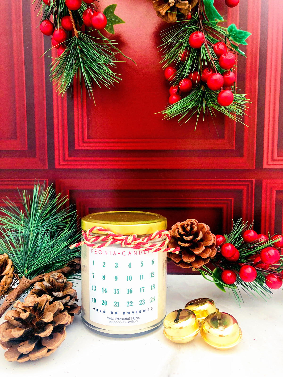Vela Calendario de Adviento