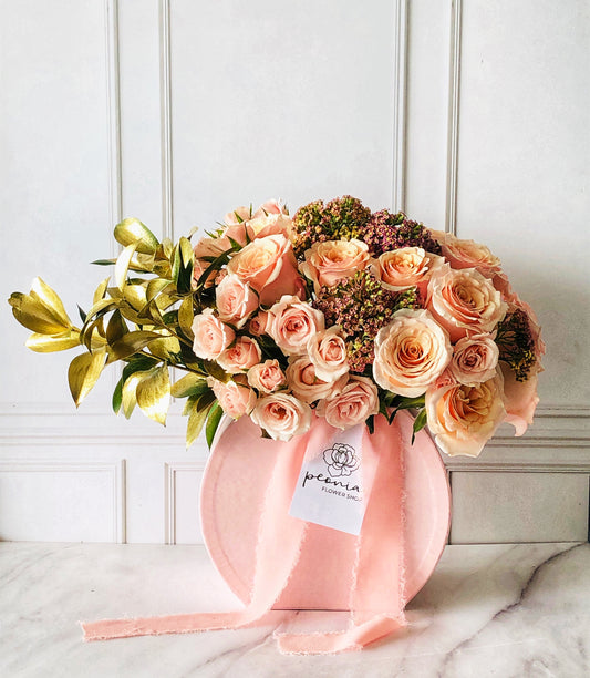 Arreglo Rosas en Caja